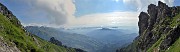 27 I torrioni d'Alben con vista sulla Val del riso e verso la Val Seriana